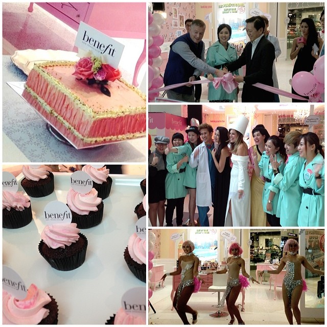 Congratulations again to #Benefitcosmeticssg on your very first boutique in #Singapore!! Thank you for hosting, and @loveforskincare for inviting! 💓