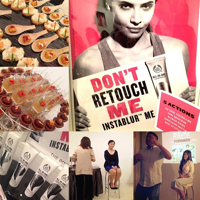 At The Body Shop's launch event last night for their latest #Instablur!! And all-in-one product that promises to smoothen pores, hide blemishes, even complexion, 12h shine control & extend the wear of makeup! Out in stores from today!
Thank you @thebodyshopsg and @touchprandevents for the invitation & your warm hospitality!