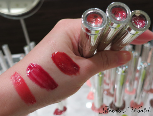 Ellis Faas Glazed lips sample swatches
