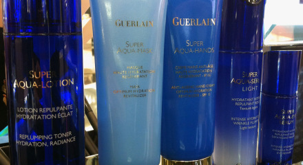 Guerlain's Super Aqua range of skincare