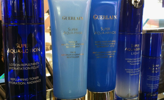 Guerlain's Super Aqua range of skincare