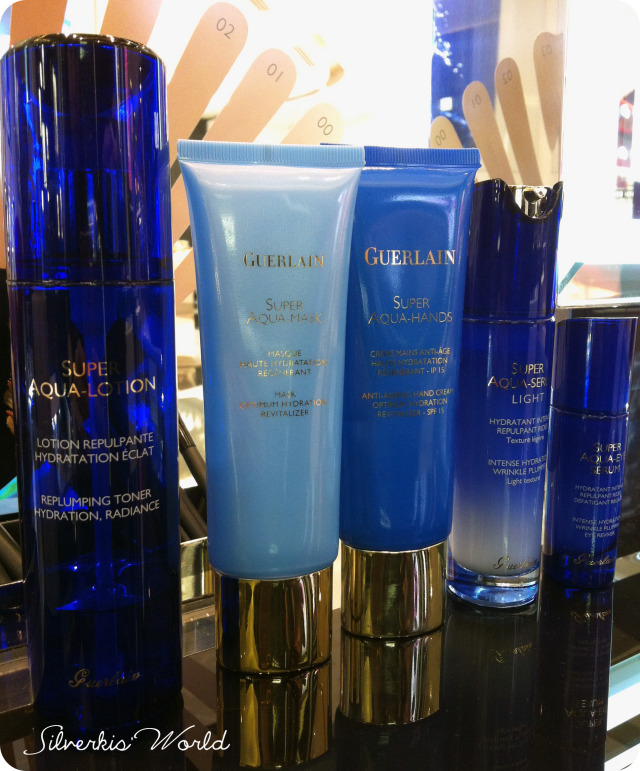 Guerlain's Super Aqua range of skincare