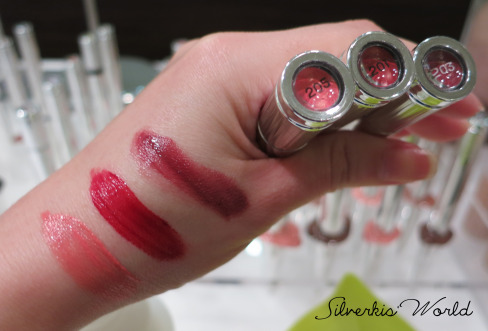 Ellis Faas Milky lips swatches