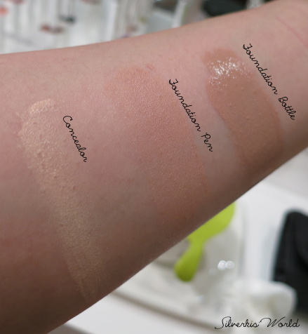 Ellis Faas Skin veil swatches