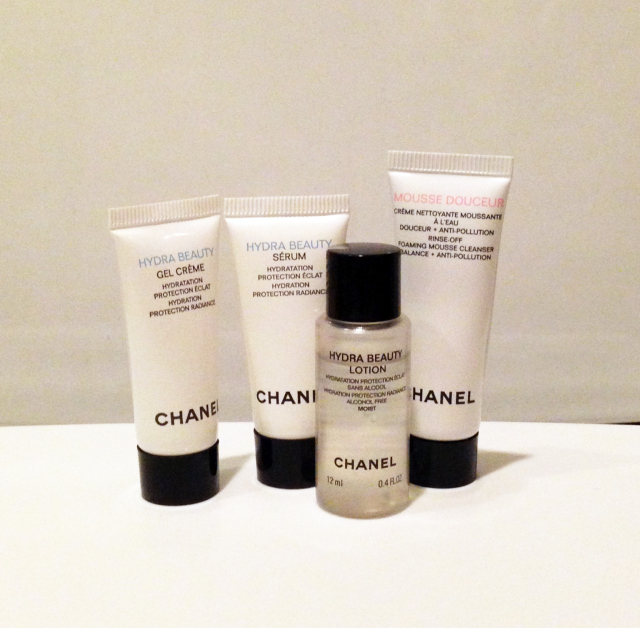 Chanel Hydra Beauty sample set