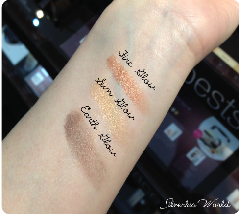 Laura Mercier Folklore illuminating eye color swatches