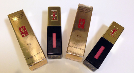 YSL Glossy Stain Rebel Nudes