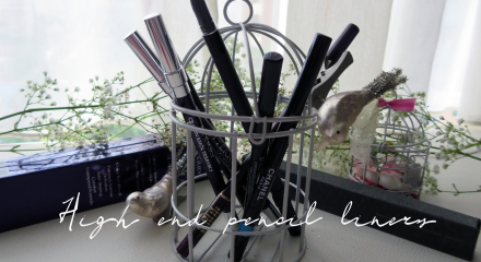 High end pencil eyeliners
