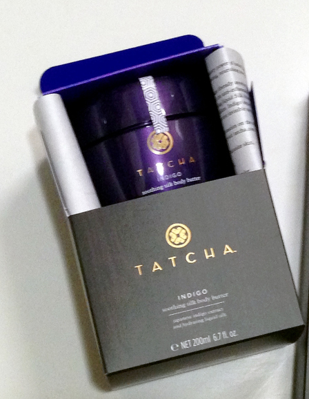 Tatcha Indigo soothing silk body cream