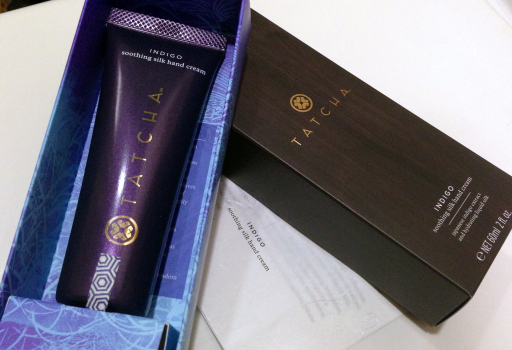 Tatcha Indigo soothing hand cream
