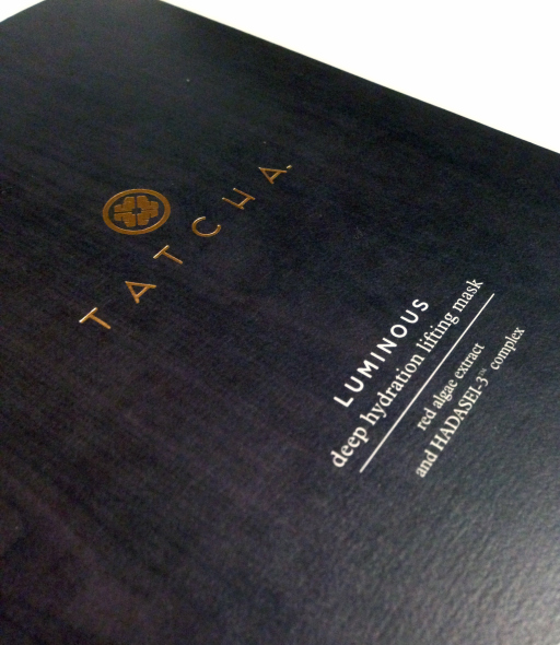 Tatcha luminous deep hydration lifting mask