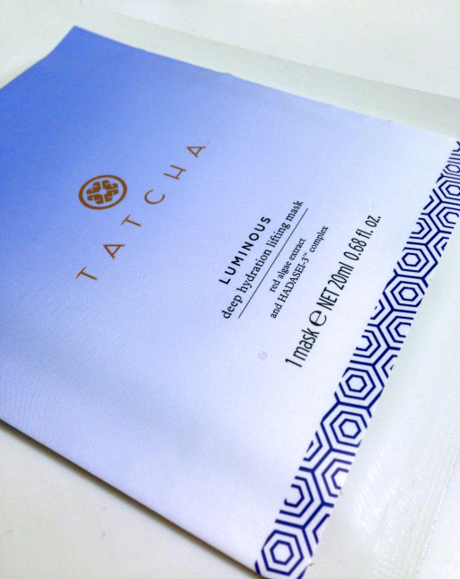 Tatcha luminous deep hydration lifting mask