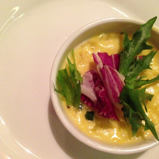 Valentine's day dinner with the man... Fusion Jap-French appetizer quiche! Buon appetite!