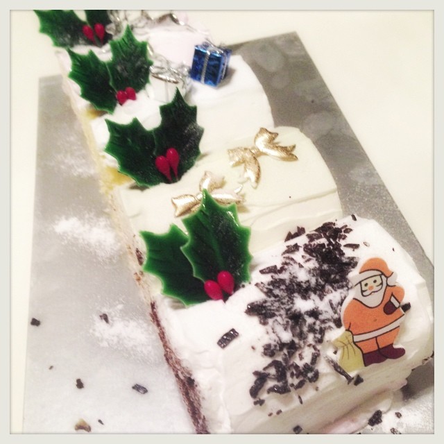 And 4 mini log cakes!! And 4 mini log cakes!!