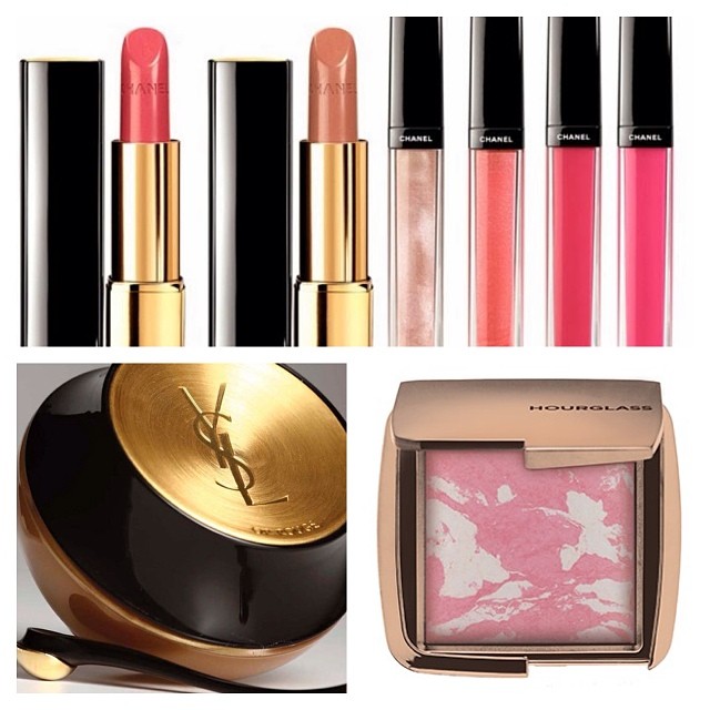 My #wishlist as tagged by the gorgeous @bubblymichelle 💖 A simple list... but as we all know, my purchases are very fly by the pants! I'm itching to get some of those #Hourglass ambient blushers; always love checking out #Chanel lipsticks cos they are still the best formula for my lips; and #YSL is launching a new super luxe foundation!!! Tagging everyone else to share what you are looking out for! 💋