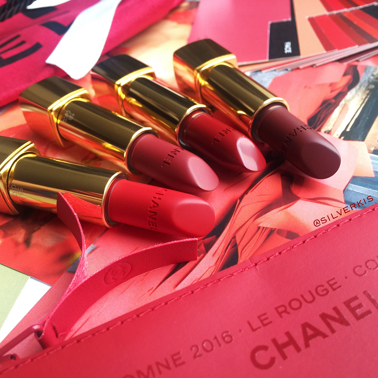 Chanel Le Rouge Collection lips